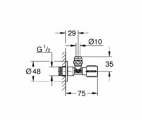 GROHE LLAVE DE CORTE